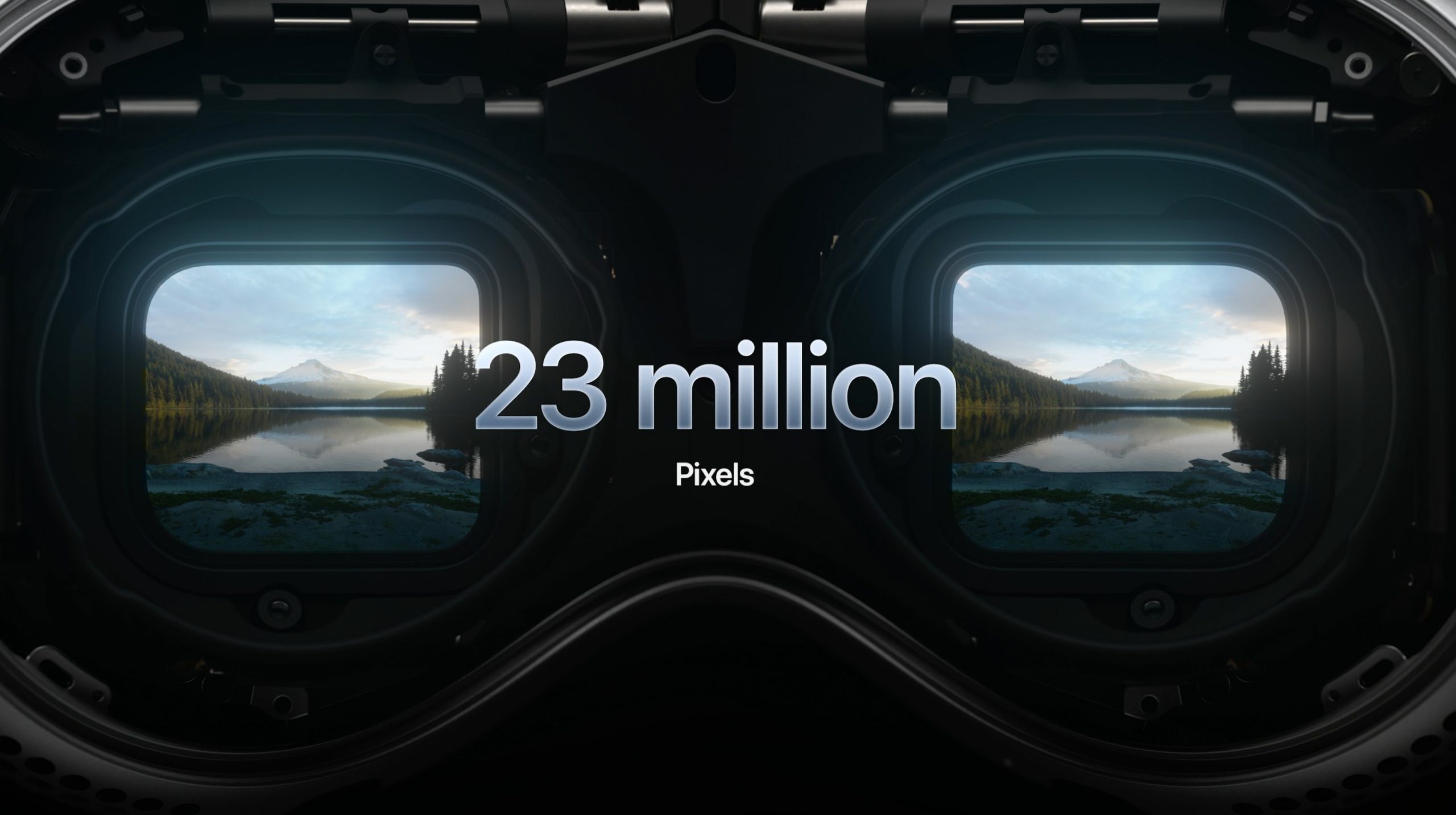 Des écrans de 23 millions de pixels