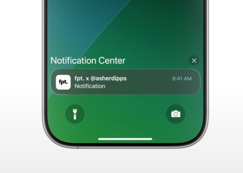 C'est l'aspect que Prosser dit qu'ils auront des notifications sur l'écran de blocage iOS 19