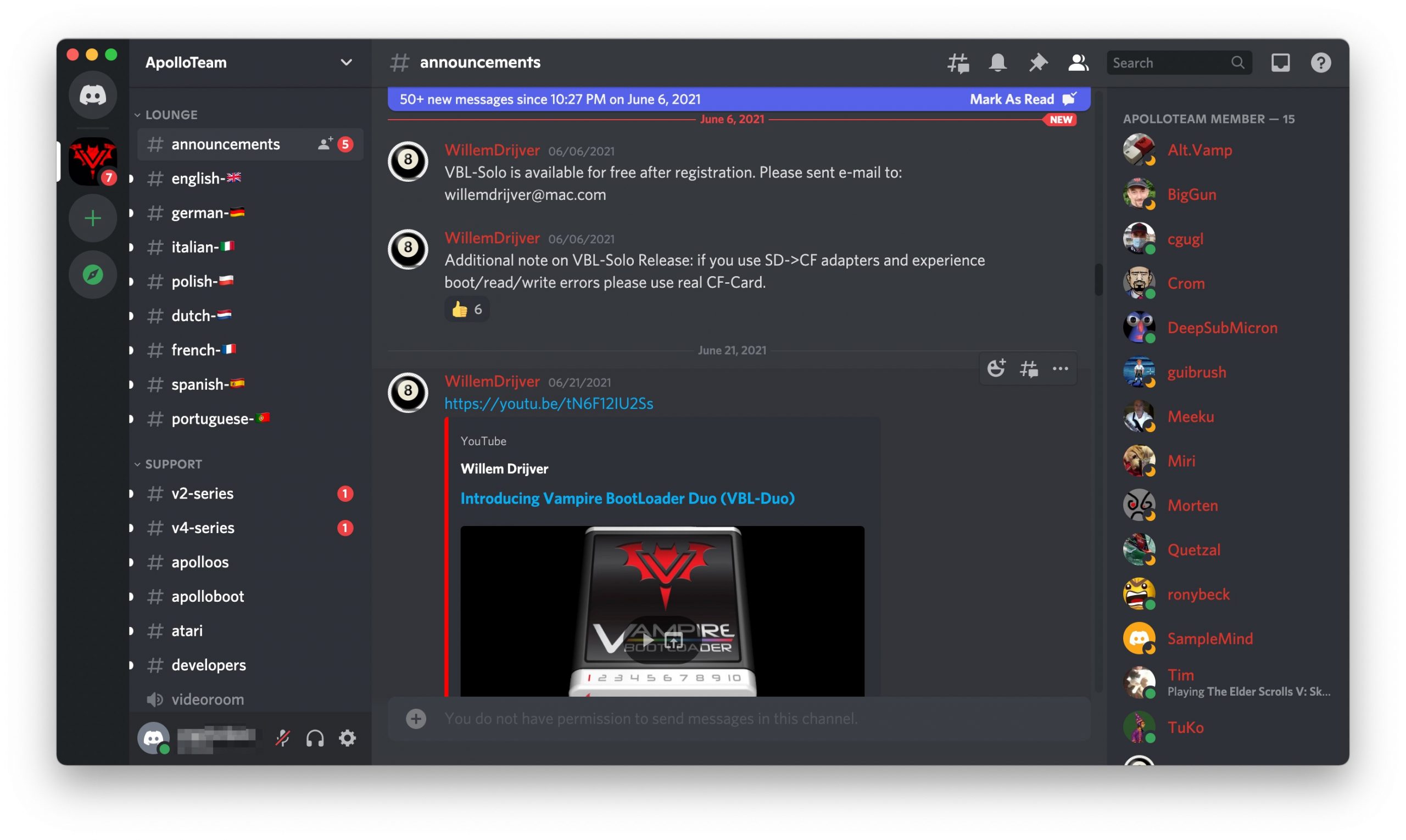 Discord para macOS