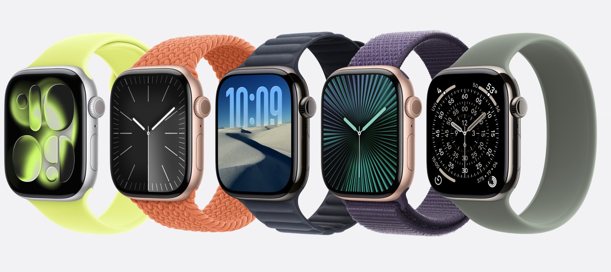 Nouveaux bracelets pour l'Apple Watch Series 11