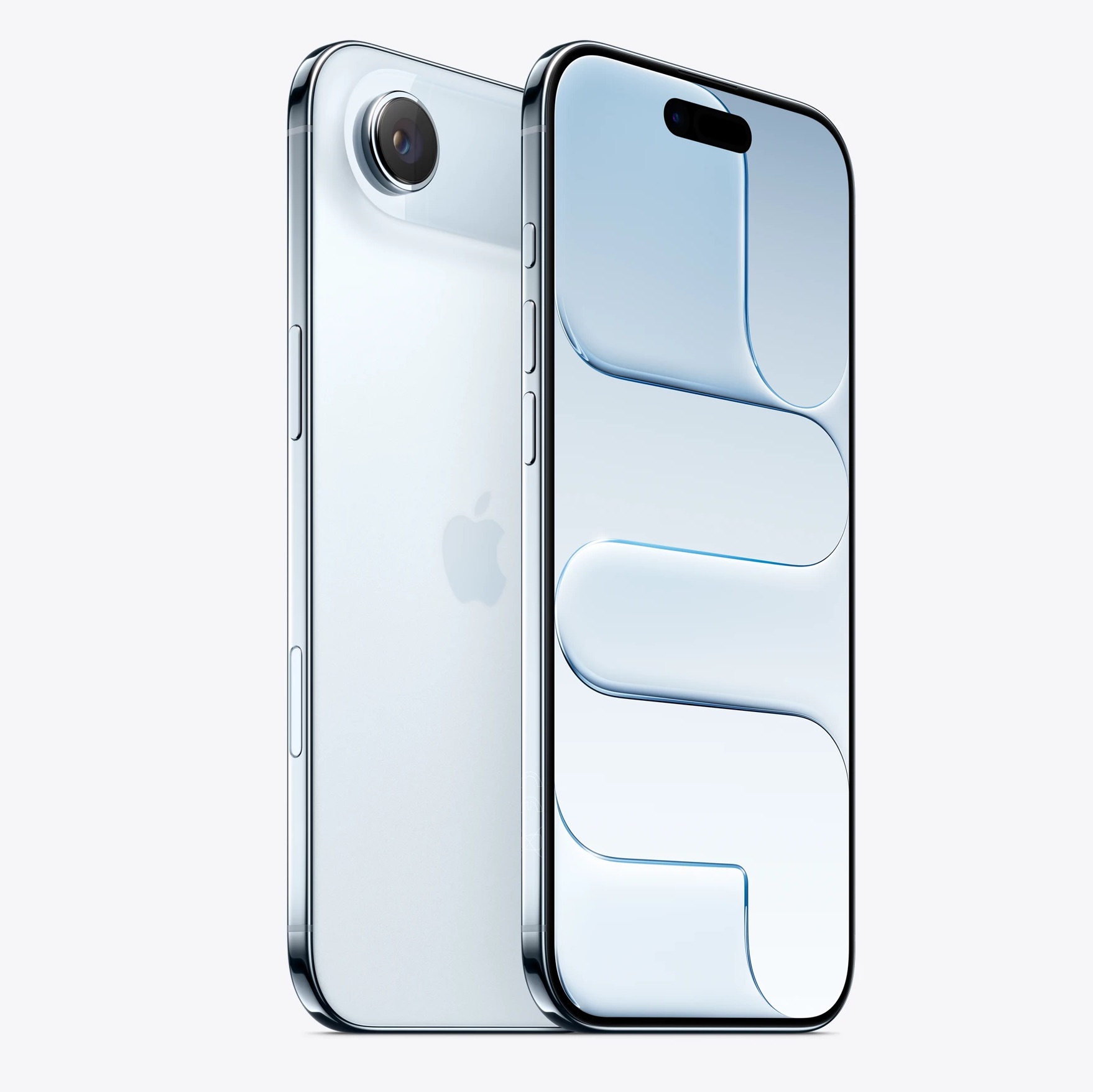 iPhone 17 air en color azul