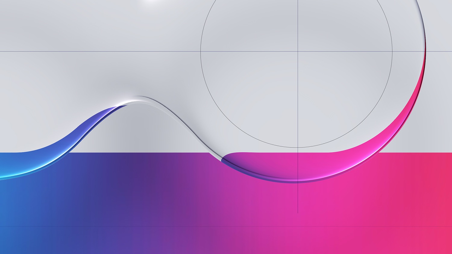 Interface en verre liquide avec effet cristal