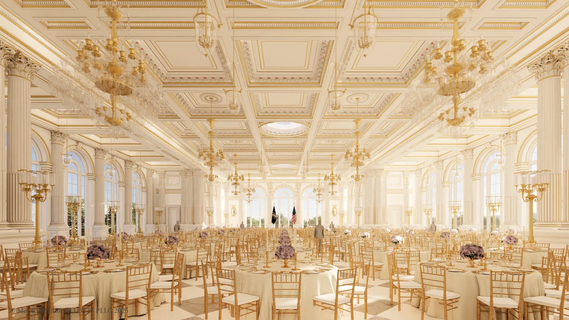 Nuevo Salón de más de 8.300 m² en la Casa Blanca