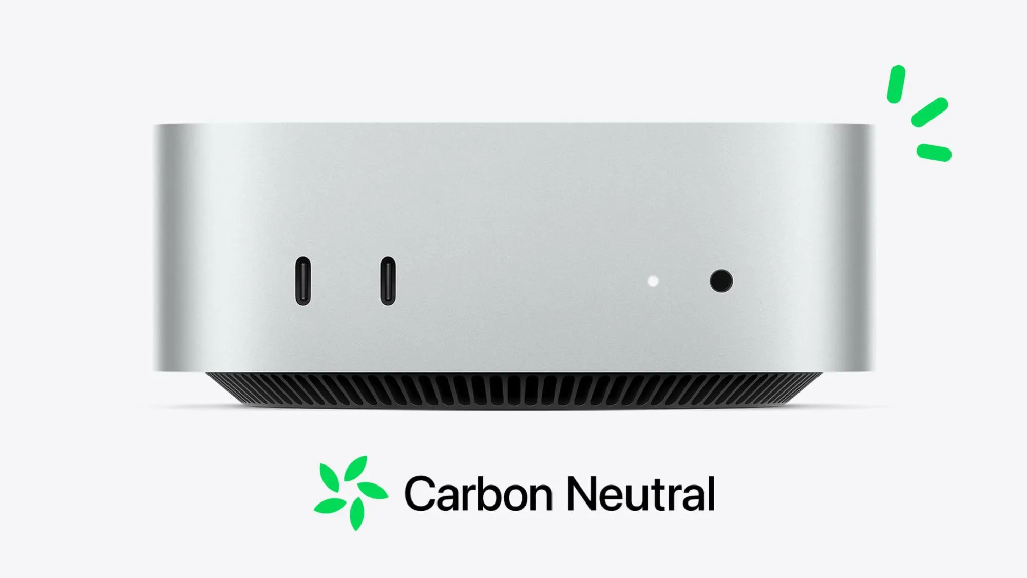 Mac mini con M4 es Carbon Neutral según Apple