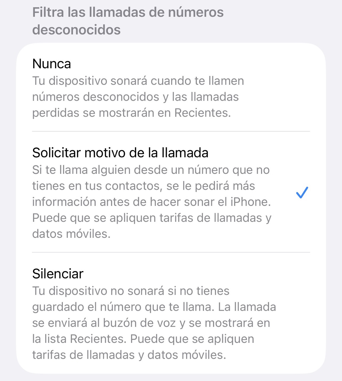 El iPhone puede contestar una llamada por ti y preguntar de qué se trata antes de mostrarte que, efectivamente, tienes una llamada