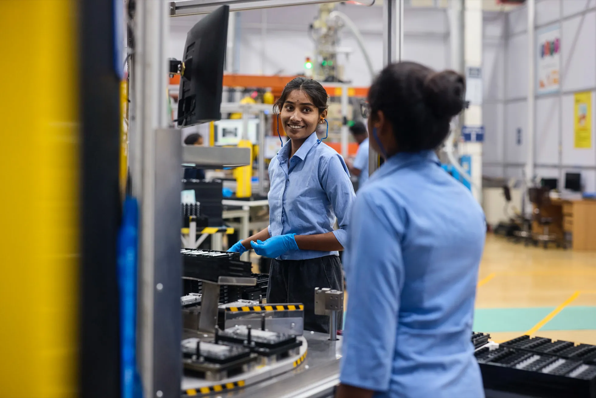 Usine de produits Apple en Inde