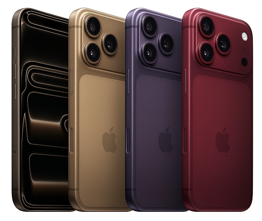 Couleurs que l'iPhone 18 Pro est censé avoir l'année prochaine