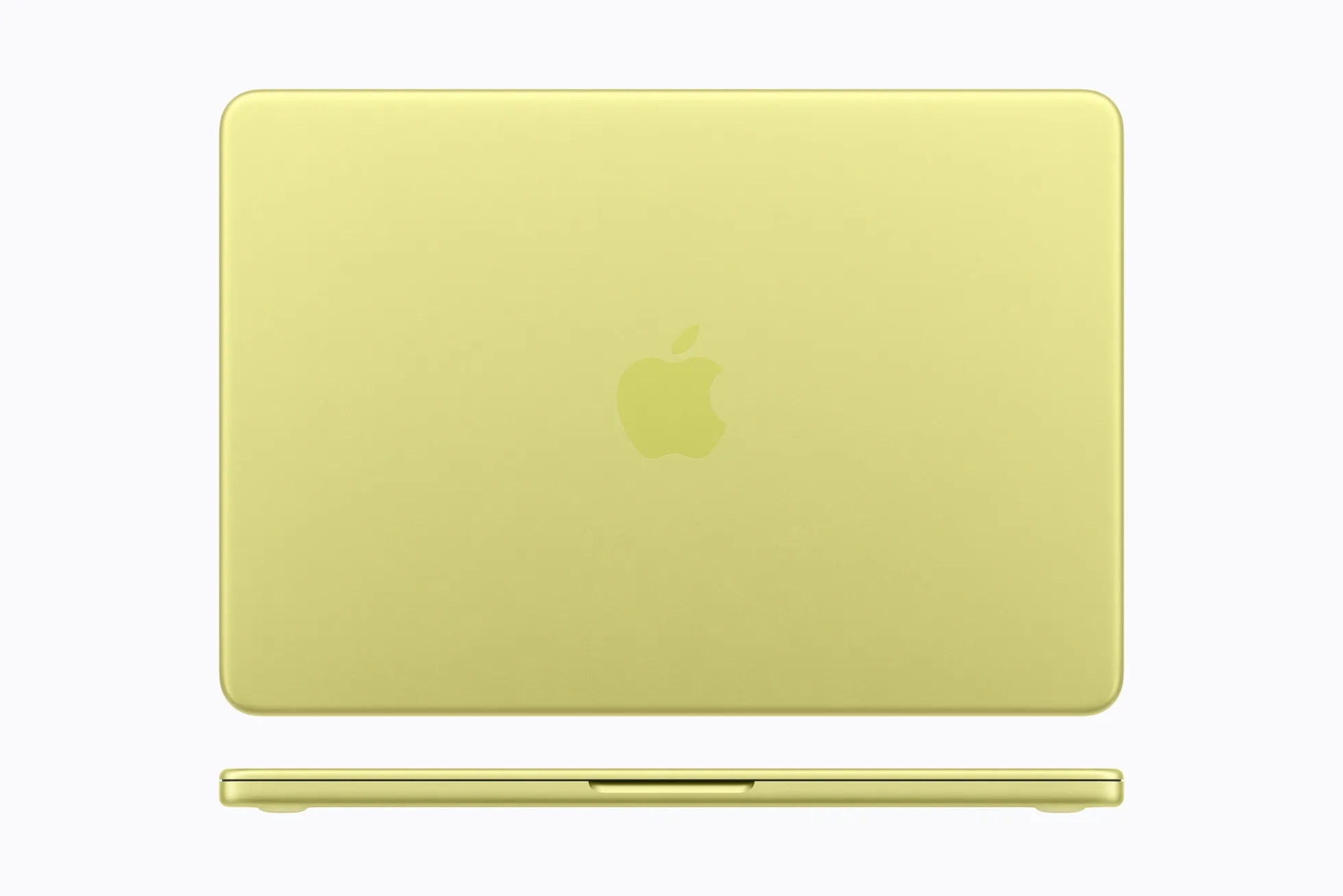MacBook Neo en jaune, ou comme le dit Apple, agrumes