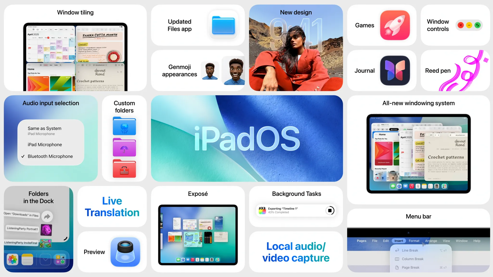 Resumen de novedades de iPadOS 26