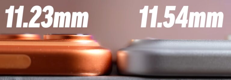 L'iPhone 18 Pro sera légèrement plus épais au niveau de la caméra arrière