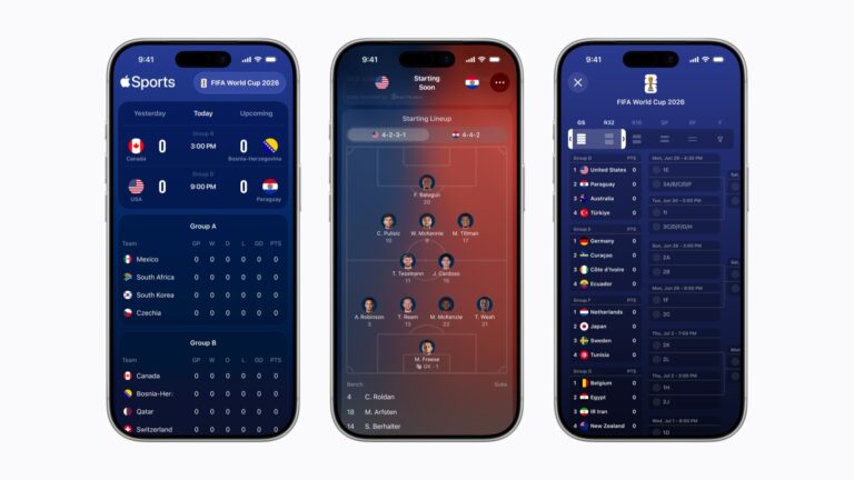 Apple Sports, la App de Deportes con resultados deportivos en tiempo real de Apple