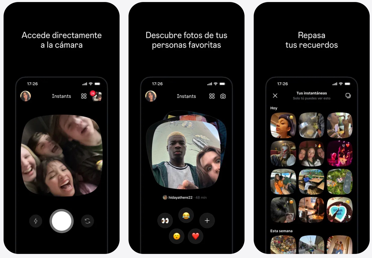 Instants, una App de Instagram
