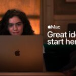 Les grandes idées commencent sur un Mac, la nouvelle publicité télévisée d'Apple