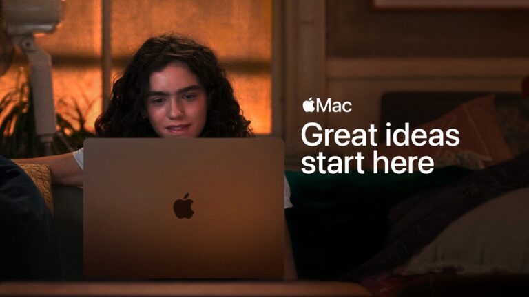 Les grandes idées commencent sur un Mac, la nouvelle publicité télévisée d'Apple


