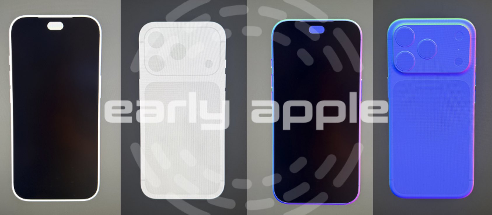 Imágenes de CAD generadas a partir de un modelo 3D de lo que se supone que será el iPhone 18 Pro