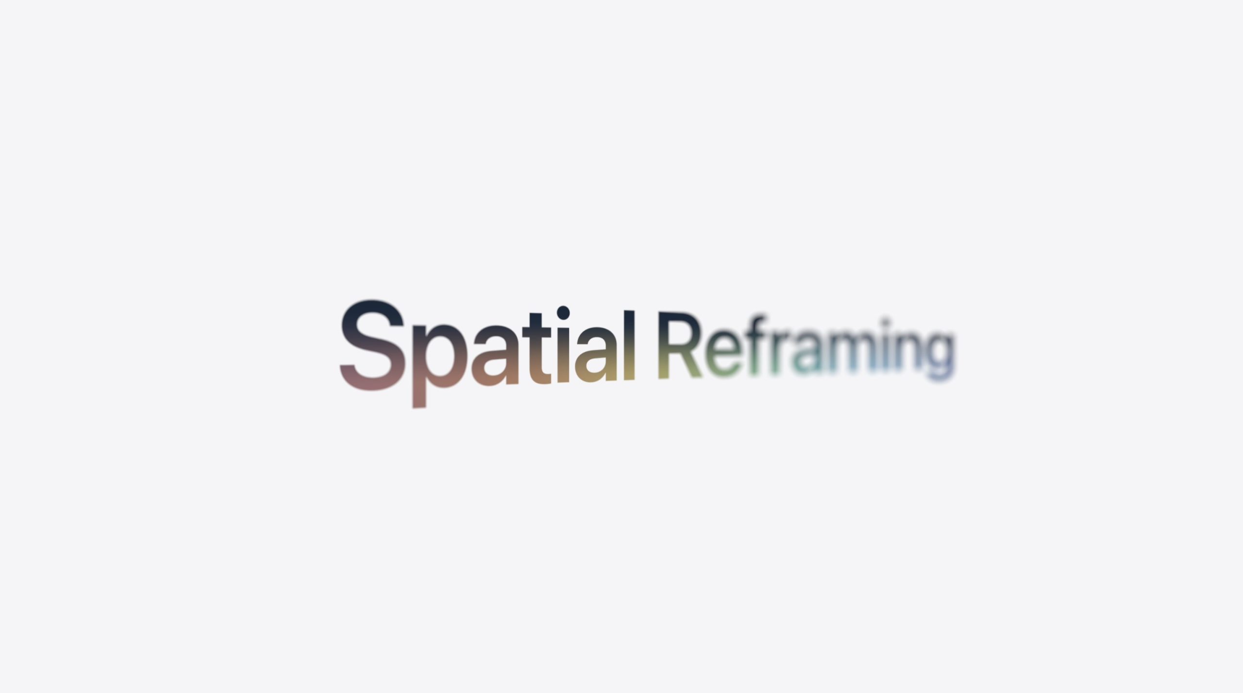 Recadrage spatial, ou recadrage de photos déjà prises, grâce à l'IA
