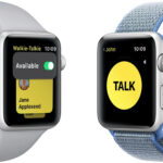 Apple aurait pu décider de supprimer l'application Talkie-Walkie de l'Apple Watch