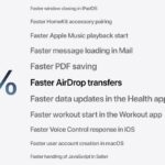 AirDrop fonctionne 80 % plus rapidement dans iOS 27, il lui suffit désormais de toujours bien fonctionner