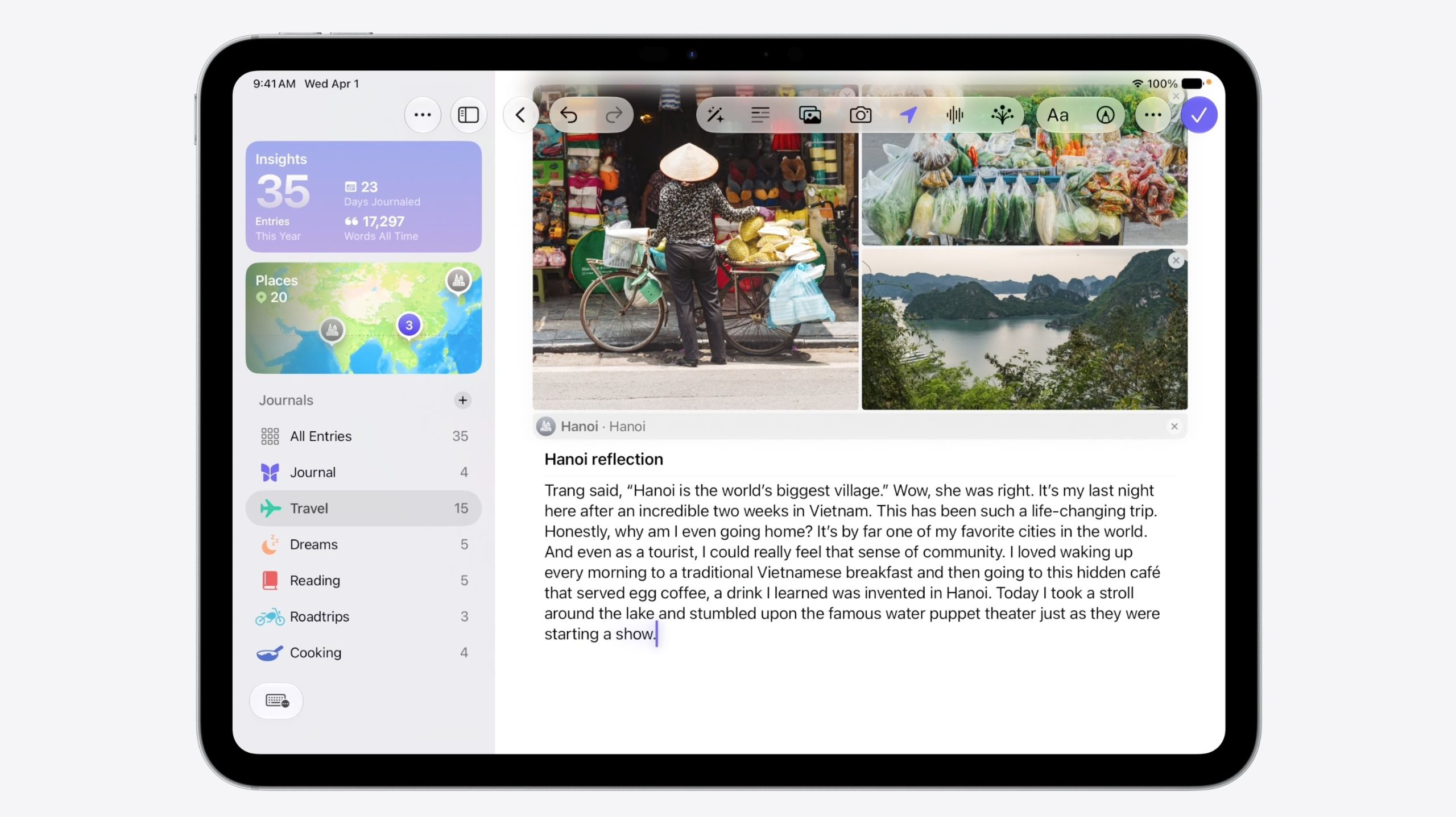iPadOS 26 avec Siri AI sur un iPad