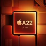 L'A22 Pro de l'iPhone 19 pourrait utiliser un nœud de seulement 1,4 mm