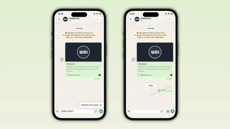 Mensajes que sólo se pueden ver una vez en WhatsApp