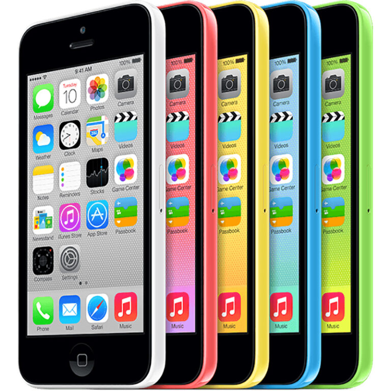 Colores del iPhone 5C