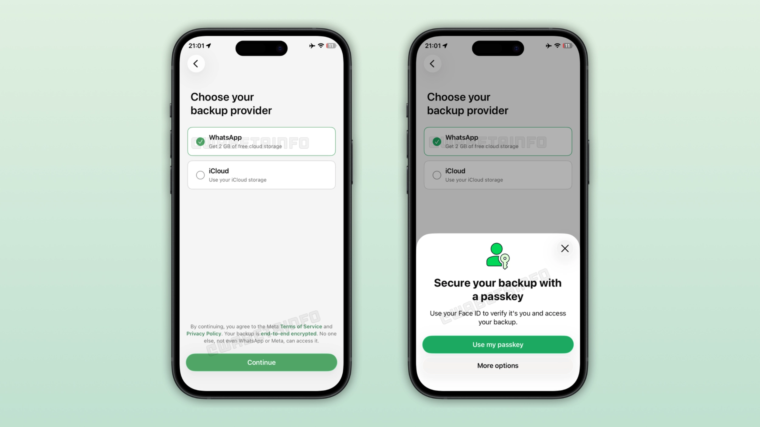 WhatsApp propose son propre stockage en ligne pour WhatsApp