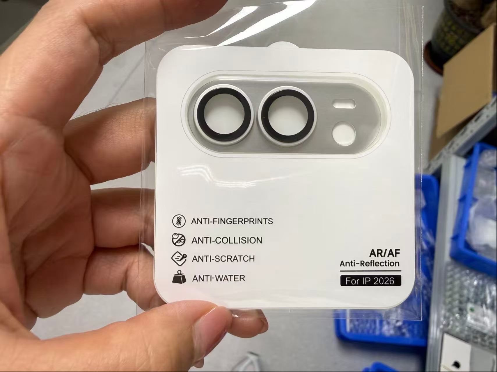 Protecteur supposé pour les objectifs de la caméra arrière de l'iPhone Ultra