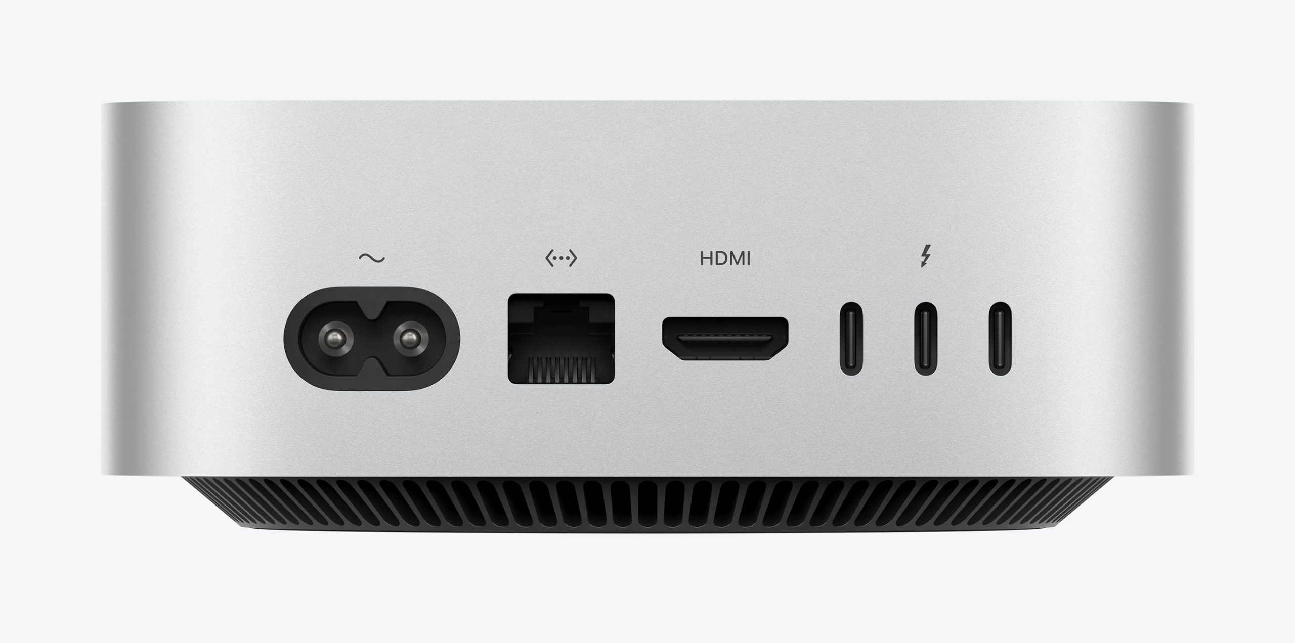 Mac mini M6 de derrière