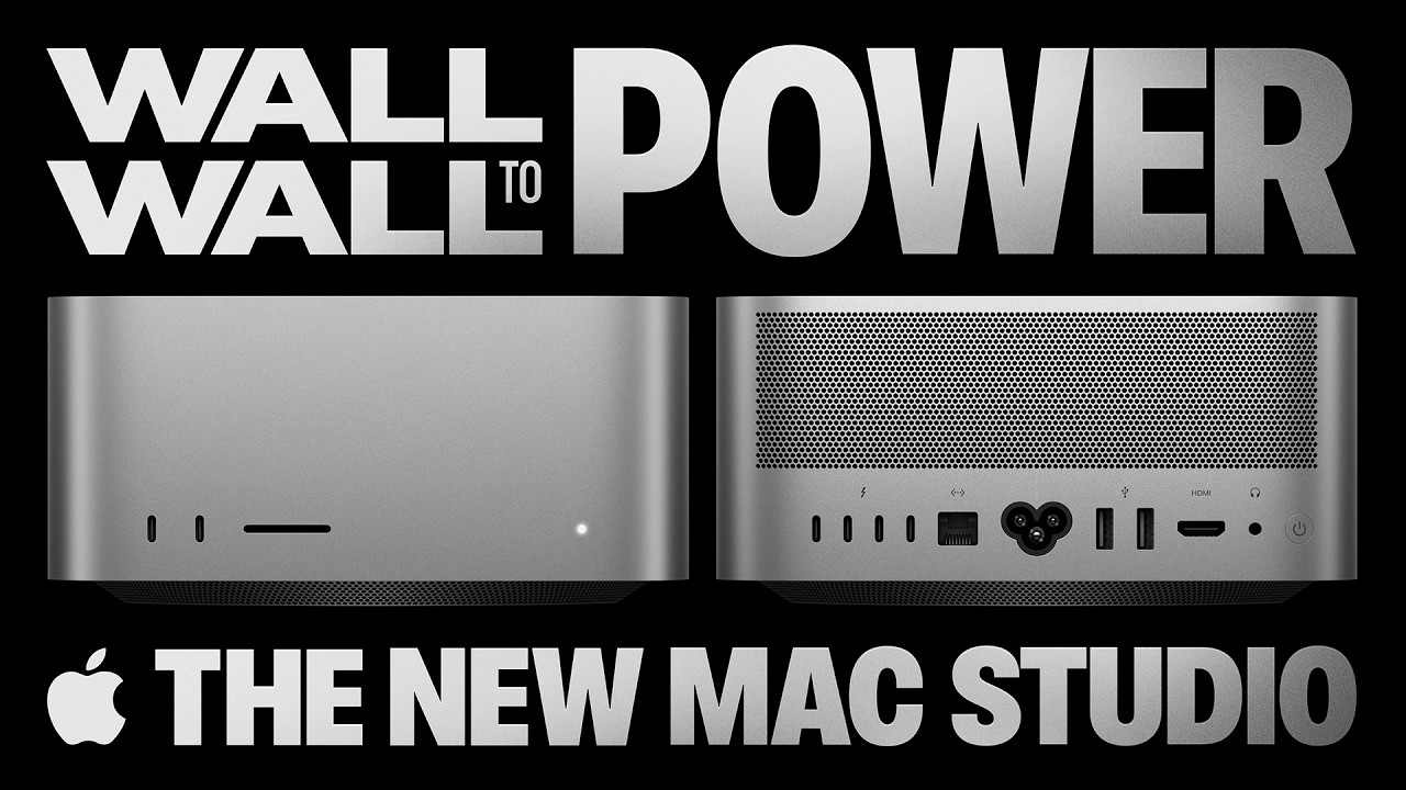 Première (super spectaculaire) annonce du Mac Studio avec M5 Max ou M5 Ultra
