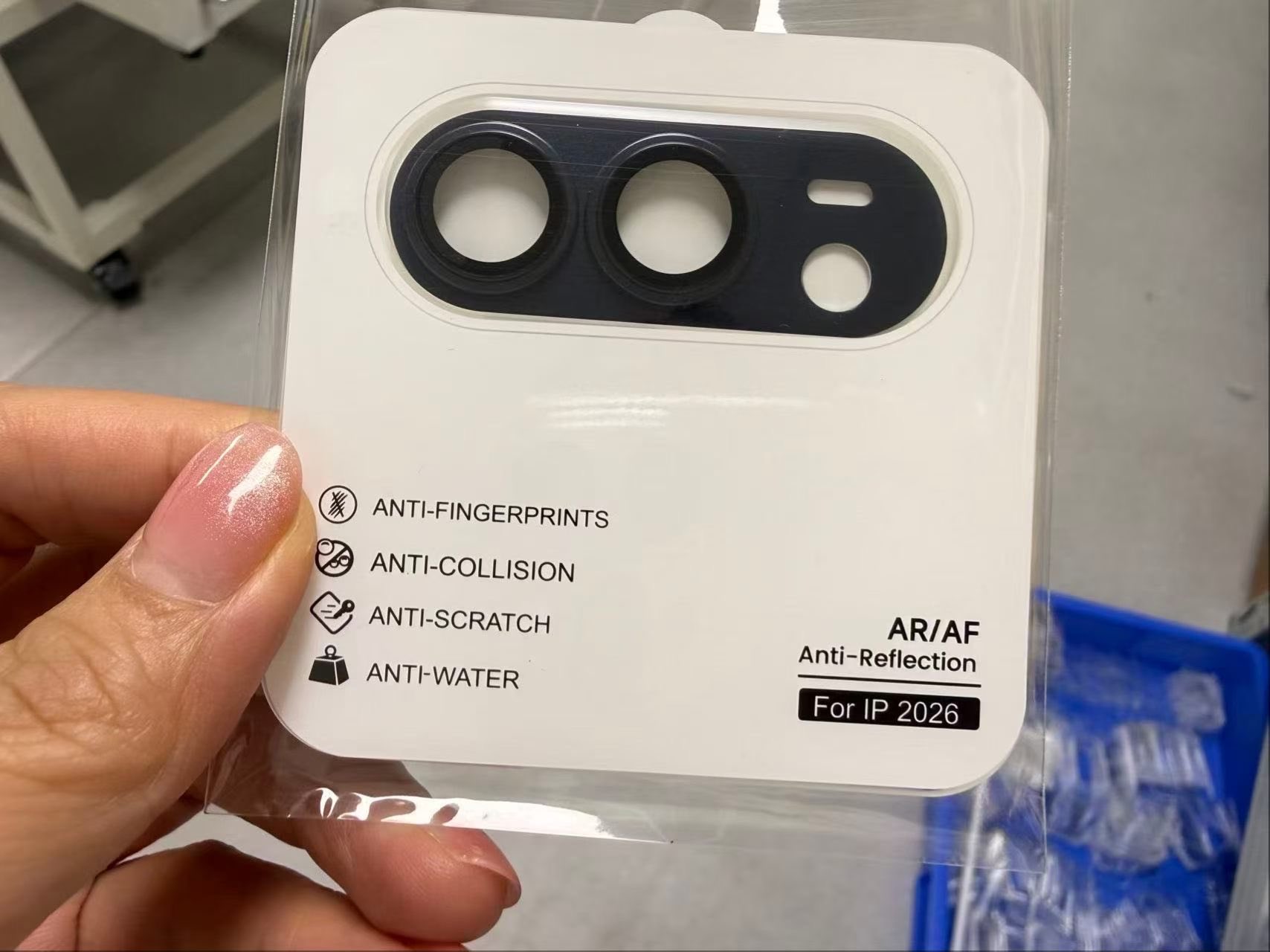 Supuesto protector para las lentes de las cámaras traseras del iPhone Ultra