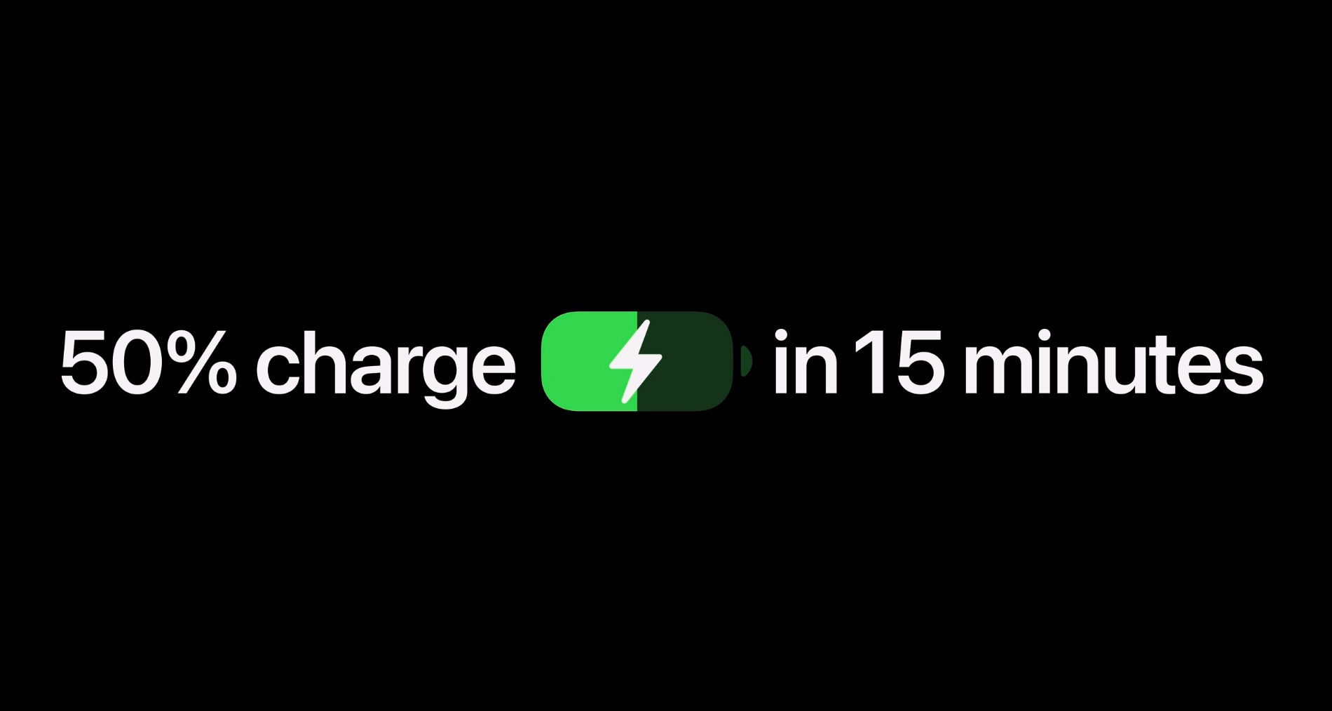 Chargement rapide sur l'iPhone 18 Pro, 50% de batterie en seulement 15 minutes