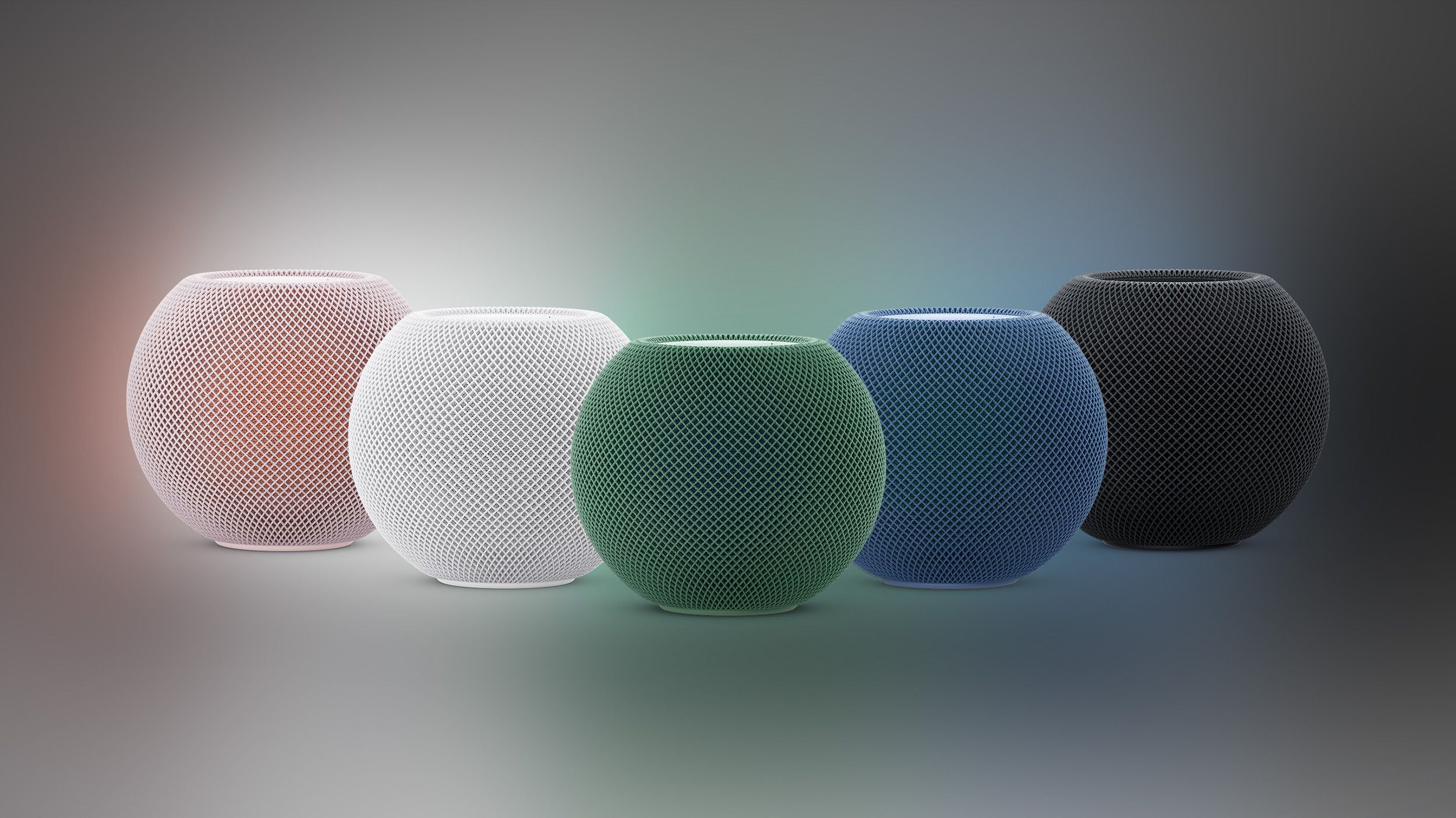 Colores del futuro HomePod mini‌ 2