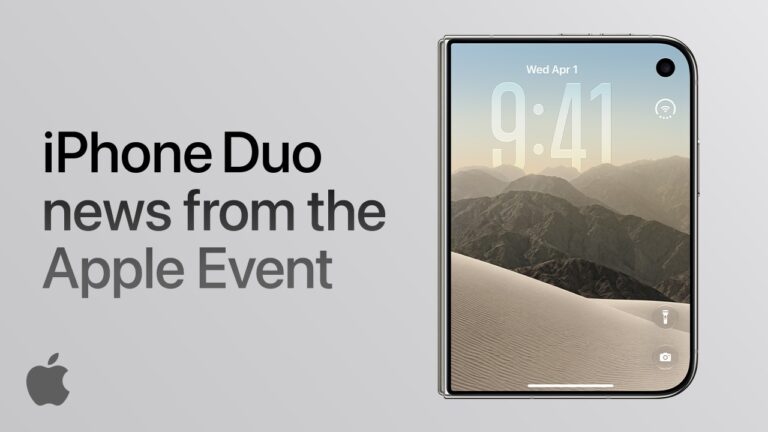 Vidéo de présentation de l'iPhone Duo, 24 minutes avec tous les détails (et courte vidéo si vous n'avez pas le temps)


