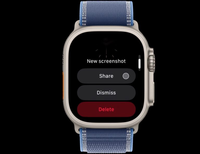 watchOS 27.2 muestra nuevas opciones para las capturas de pantalla en el reloj de Apple