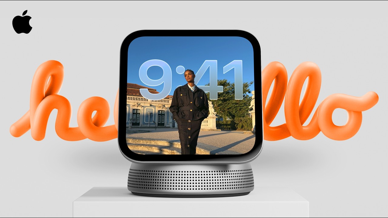 C'est le meilleur rendu de ce à quoi pourrait ressembler ce nouveau HomePad qui réutilise le bras articulé du légendaire iMac G4