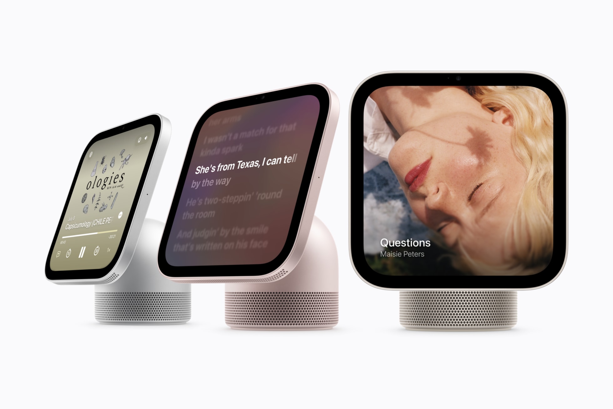 Apple annonce le nouveau HomeView, sa première enceinte intelligente avec écran