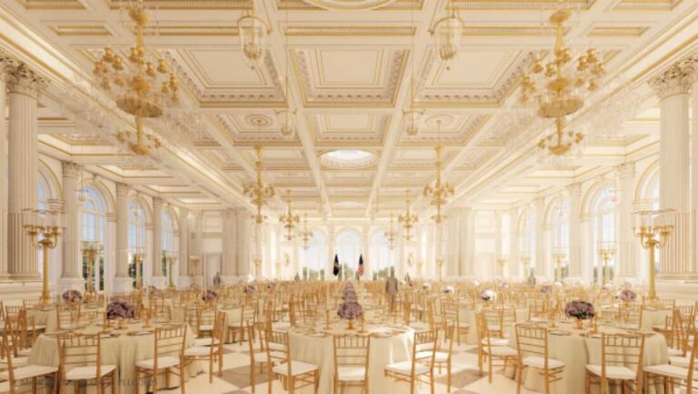 Proyecto del Salón de Baile de la Casa Blanca, planeado por Trump