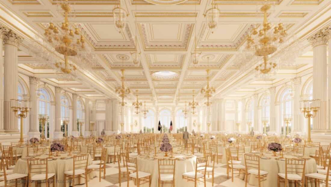 Proyecto del Salón de Baile de la Casa Blanca, planeado por Trump