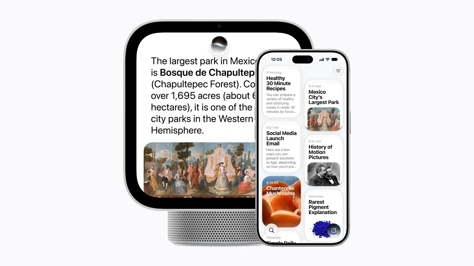 Siri Ai synchronise les réponses entre HomeView et iPhone