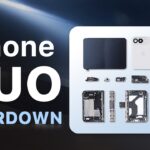 Voici à quoi ressemble l'iPhone Duo à l'intérieur : il n'y a pas de carte mère disposée en sandwich, mais c'est de loin l'iPhone le plus difficile à assembler.
